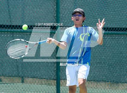 Thumbnail 1 in Davis vs. Dougherty Valley (CIF NorCal Regional Tennis Championships) photogallery.