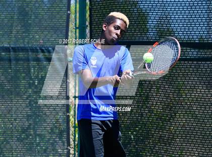 Thumbnail 1 in Davis vs. Dougherty Valley (CIF NorCal Regional Tennis Championships) photogallery.