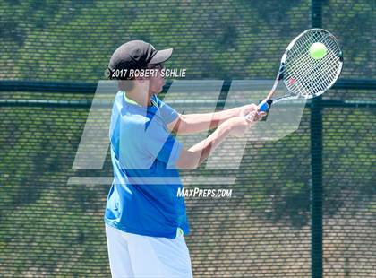Thumbnail 2 in Davis vs. Dougherty Valley (CIF NorCal Regional Tennis Championships) photogallery.