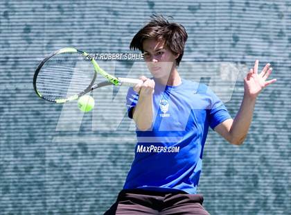 Thumbnail 1 in Davis vs. Dougherty Valley (CIF NorCal Regional Tennis Championships) photogallery.