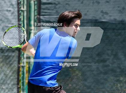 Thumbnail 1 in Davis vs. Dougherty Valley (CIF NorCal Regional Tennis Championships) photogallery.