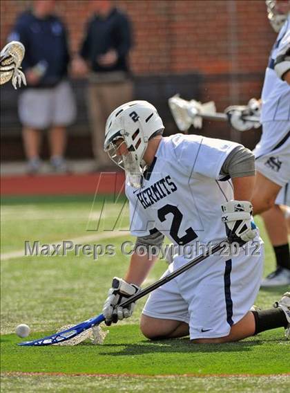 Thumbnail 3 in St. Augustine Prep vs. La Salle College (Checking for Cancer Invitational) photogallery.