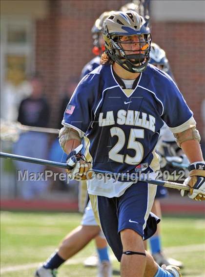Thumbnail 2 in St. Augustine Prep vs. La Salle College (Checking for Cancer Invitational) photogallery.
