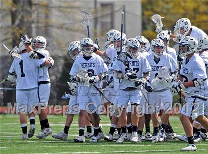 Thumbnail 2 in St. Augustine Prep vs. La Salle College (Checking for Cancer Invitational) photogallery.