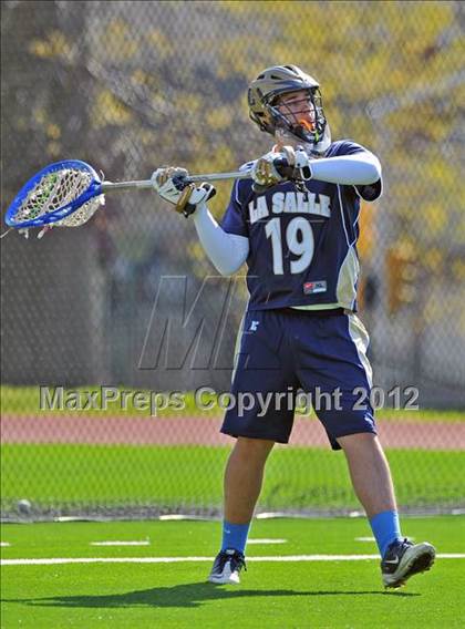 Thumbnail 2 in St. Augustine Prep vs. La Salle College (Checking for Cancer Invitational) photogallery.