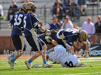 Thumbnail 2 in St. Augustine Prep vs. La Salle College (Checking for Cancer Invitational) photogallery.