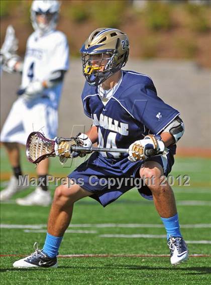 Thumbnail 1 in St. Augustine Prep vs. La Salle College (Checking for Cancer Invitational) photogallery.