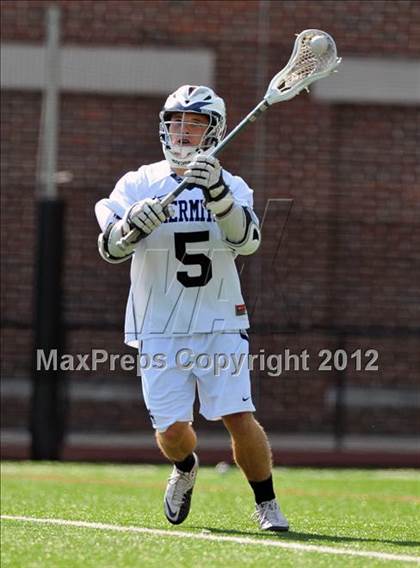 Thumbnail 3 in St. Augustine Prep vs. La Salle College (Checking for Cancer Invitational) photogallery.
