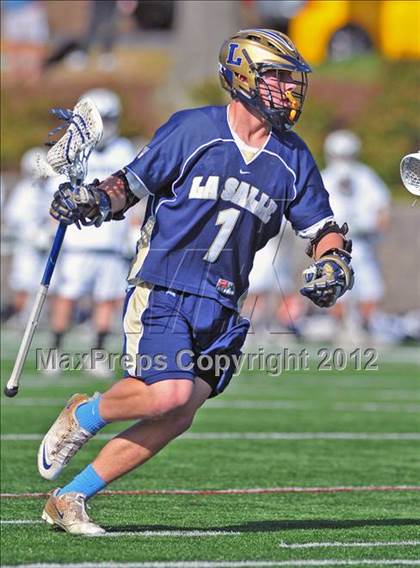 Thumbnail 2 in St. Augustine Prep vs. La Salle College (Checking for Cancer Invitational) photogallery.