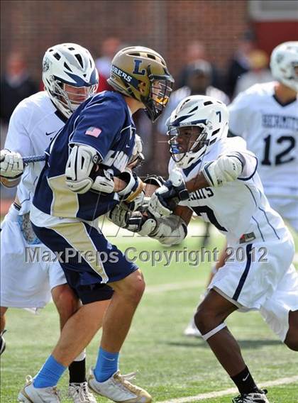 Thumbnail 1 in St. Augustine Prep vs. La Salle College (Checking for Cancer Invitational) photogallery.