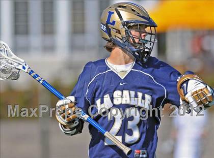 Thumbnail 2 in St. Augustine Prep vs. La Salle College (Checking for Cancer Invitational) photogallery.