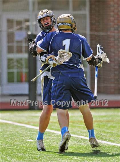 Thumbnail 2 in St. Augustine Prep vs. La Salle College (Checking for Cancer Invitational) photogallery.
