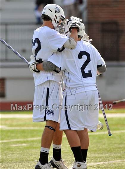 Thumbnail 1 in St. Augustine Prep vs. La Salle College (Checking for Cancer Invitational) photogallery.