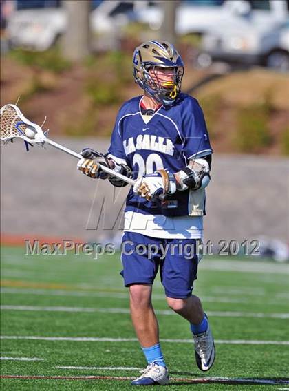 Thumbnail 2 in St. Augustine Prep vs. La Salle College (Checking for Cancer Invitational) photogallery.