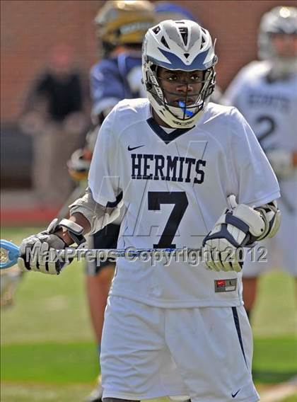 Thumbnail 3 in St. Augustine Prep vs. La Salle College (Checking for Cancer Invitational) photogallery.