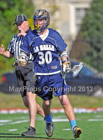 Thumbnail 2 in St. Augustine Prep vs. La Salle College (Checking for Cancer Invitational) photogallery.