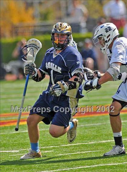 Thumbnail 2 in St. Augustine Prep vs. La Salle College (Checking for Cancer Invitational) photogallery.