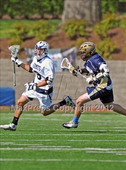 Thumbnail 2 in St. Augustine Prep vs. La Salle College (Checking for Cancer Invitational) photogallery.