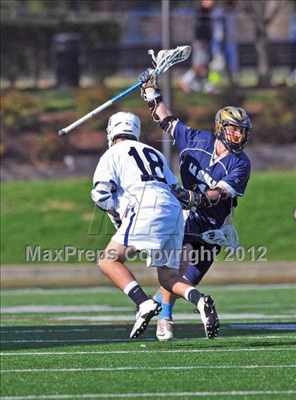 Thumbnail 1 in St. Augustine Prep vs. La Salle College (Checking for Cancer Invitational) photogallery.