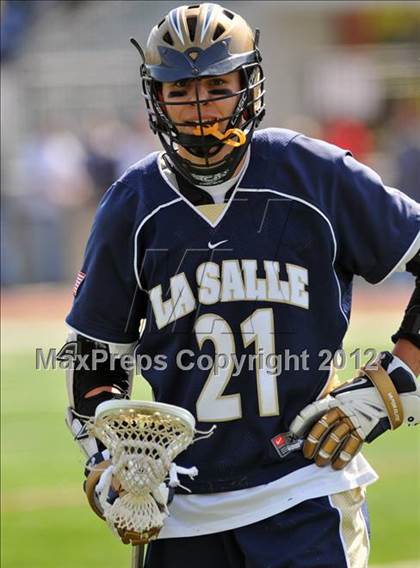 Thumbnail 2 in St. Augustine Prep vs. La Salle College (Checking for Cancer Invitational) photogallery.