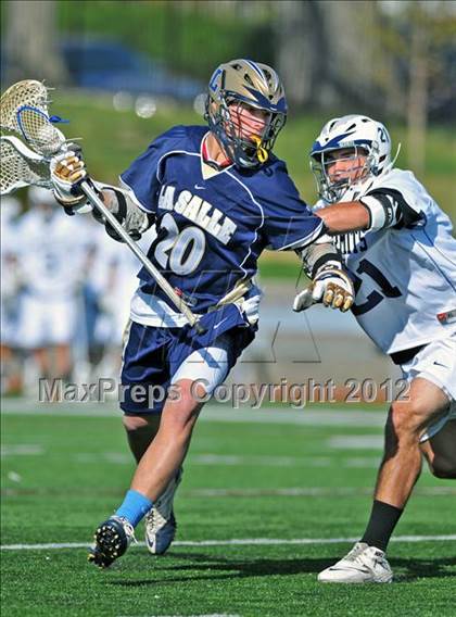 Thumbnail 1 in St. Augustine Prep vs. La Salle College (Checking for Cancer Invitational) photogallery.