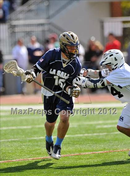 Thumbnail 1 in St. Augustine Prep vs. La Salle College (Checking for Cancer Invitational) photogallery.