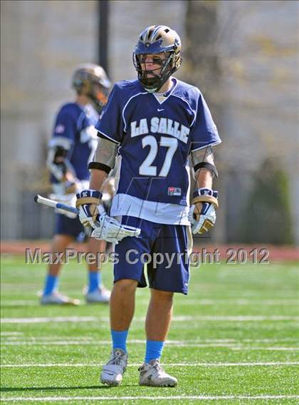 Thumbnail 3 in St. Augustine Prep vs. La Salle College (Checking for Cancer Invitational) photogallery.