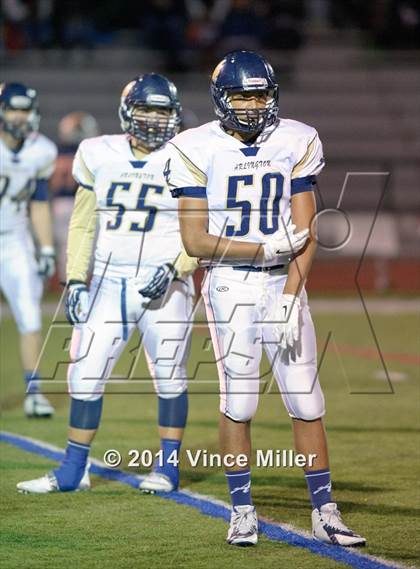 Thumbnail 2 in Arlington vs Eastside Catholic (WIAA District 2 Playoff) photogallery.
