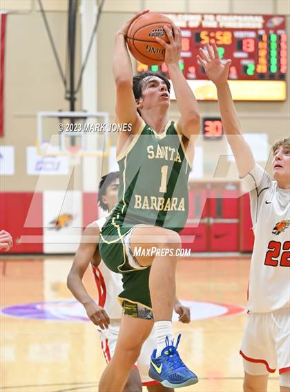 Thumbnail 2 in Santa Barbara vs. Chaparral (Hoophall West Invitational) photogallery.