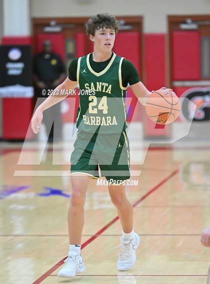 Thumbnail 1 in Santa Barbara vs. Chaparral (Hoophall West Invitational) photogallery.