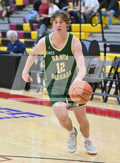 Thumbnail 2 in Santa Barbara vs. Chaparral (Hoophall West Invitational) photogallery.
