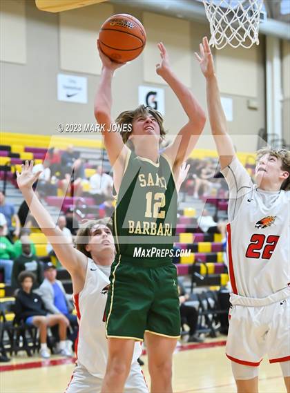 Thumbnail 3 in Santa Barbara vs. Chaparral (Hoophall West Invitational) photogallery.