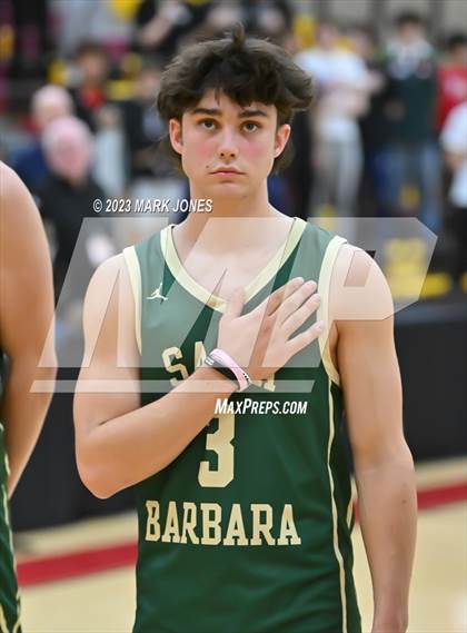 Thumbnail 2 in Santa Barbara vs. Chaparral (Hoophall West Invitational) photogallery.