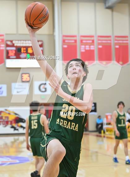 Thumbnail 3 in Santa Barbara vs. Chaparral (Hoophall West Invitational) photogallery.