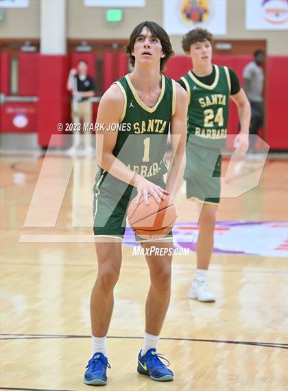 Thumbnail 1 in Santa Barbara vs. Chaparral (Hoophall West Invitational) photogallery.