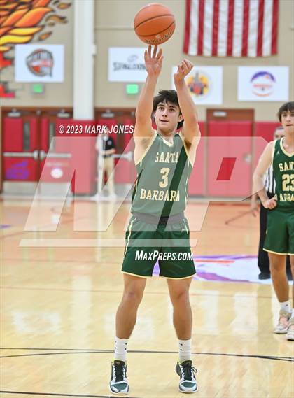 Thumbnail 1 in Santa Barbara vs. Chaparral (Hoophall West Invitational) photogallery.