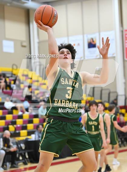 Thumbnail 1 in Santa Barbara vs. Chaparral (Hoophall West Invitational) photogallery.