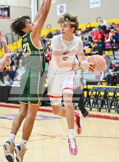 Thumbnail 1 in Santa Barbara vs. Chaparral (Hoophall West Invitational) photogallery.