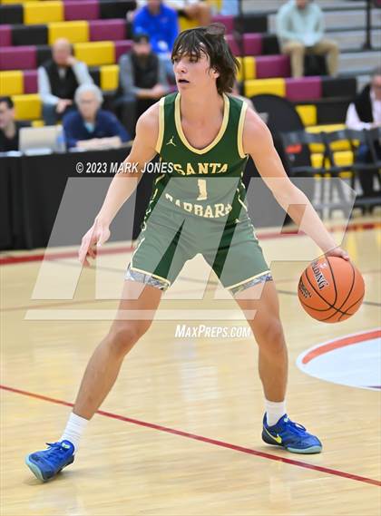 Thumbnail 1 in Santa Barbara vs. Chaparral (Hoophall West Invitational) photogallery.