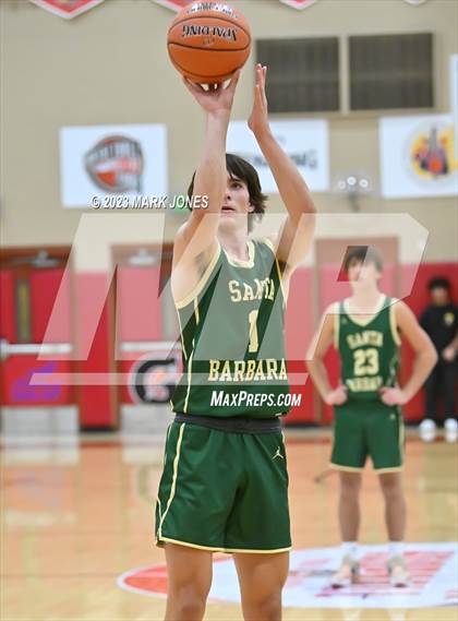 Thumbnail 1 in Santa Barbara vs. Chaparral (Hoophall West Invitational) photogallery.