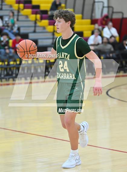 Thumbnail 3 in Santa Barbara vs. Chaparral (Hoophall West Invitational) photogallery.