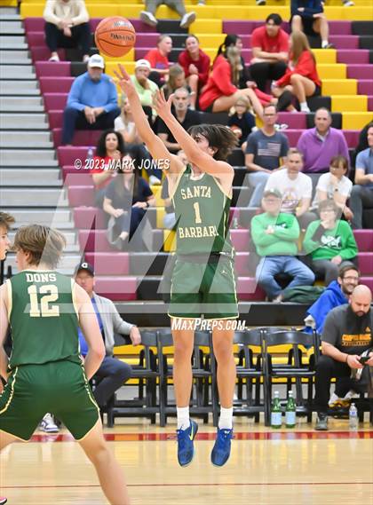 Thumbnail 2 in Santa Barbara vs. Chaparral (Hoophall West Invitational) photogallery.
