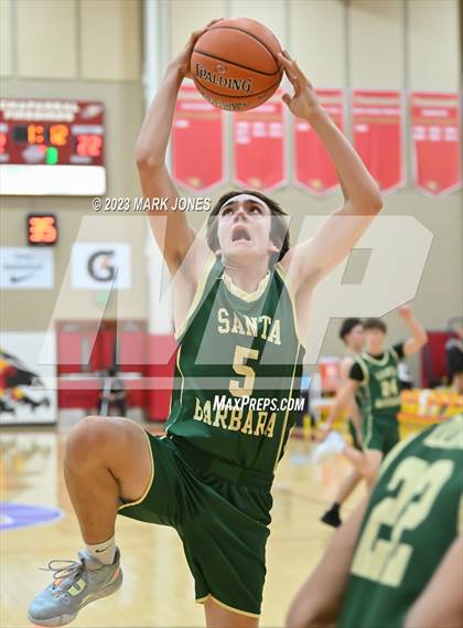 Thumbnail 1 in Santa Barbara vs. Chaparral (Hoophall West Invitational) photogallery.