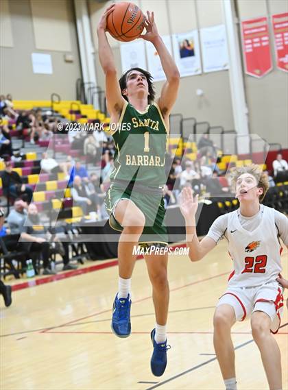Thumbnail 2 in Santa Barbara vs. Chaparral (Hoophall West Invitational) photogallery.
