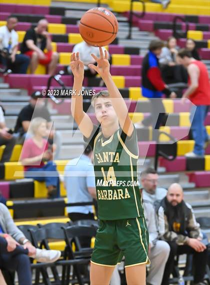 Thumbnail 1 in Santa Barbara vs. Chaparral (Hoophall West Invitational) photogallery.