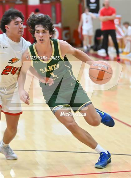Thumbnail 2 in Santa Barbara vs. Chaparral (Hoophall West Invitational) photogallery.