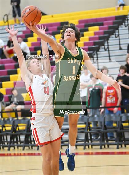 Thumbnail 3 in Santa Barbara vs. Chaparral (Hoophall West Invitational) photogallery.