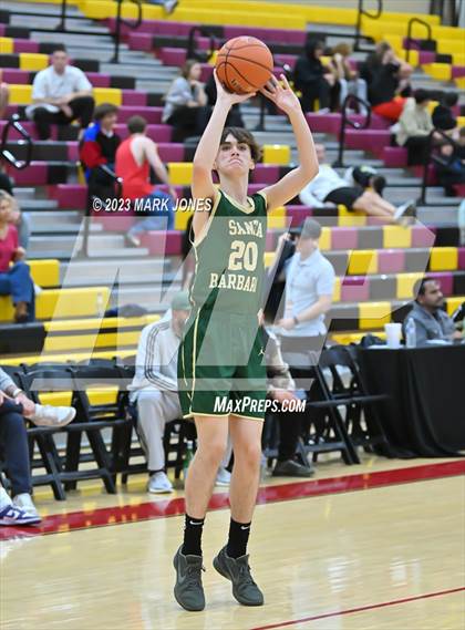 Thumbnail 2 in Santa Barbara vs. Chaparral (Hoophall West Invitational) photogallery.
