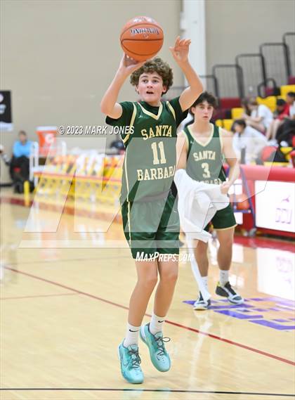 Thumbnail 3 in Santa Barbara vs. Chaparral (Hoophall West Invitational) photogallery.