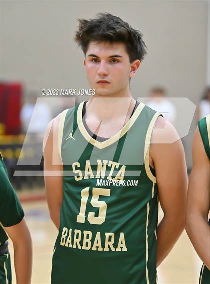 Thumbnail 3 in Santa Barbara vs. Chaparral (Hoophall West Invitational) photogallery.